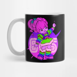 80s girl retro Mug